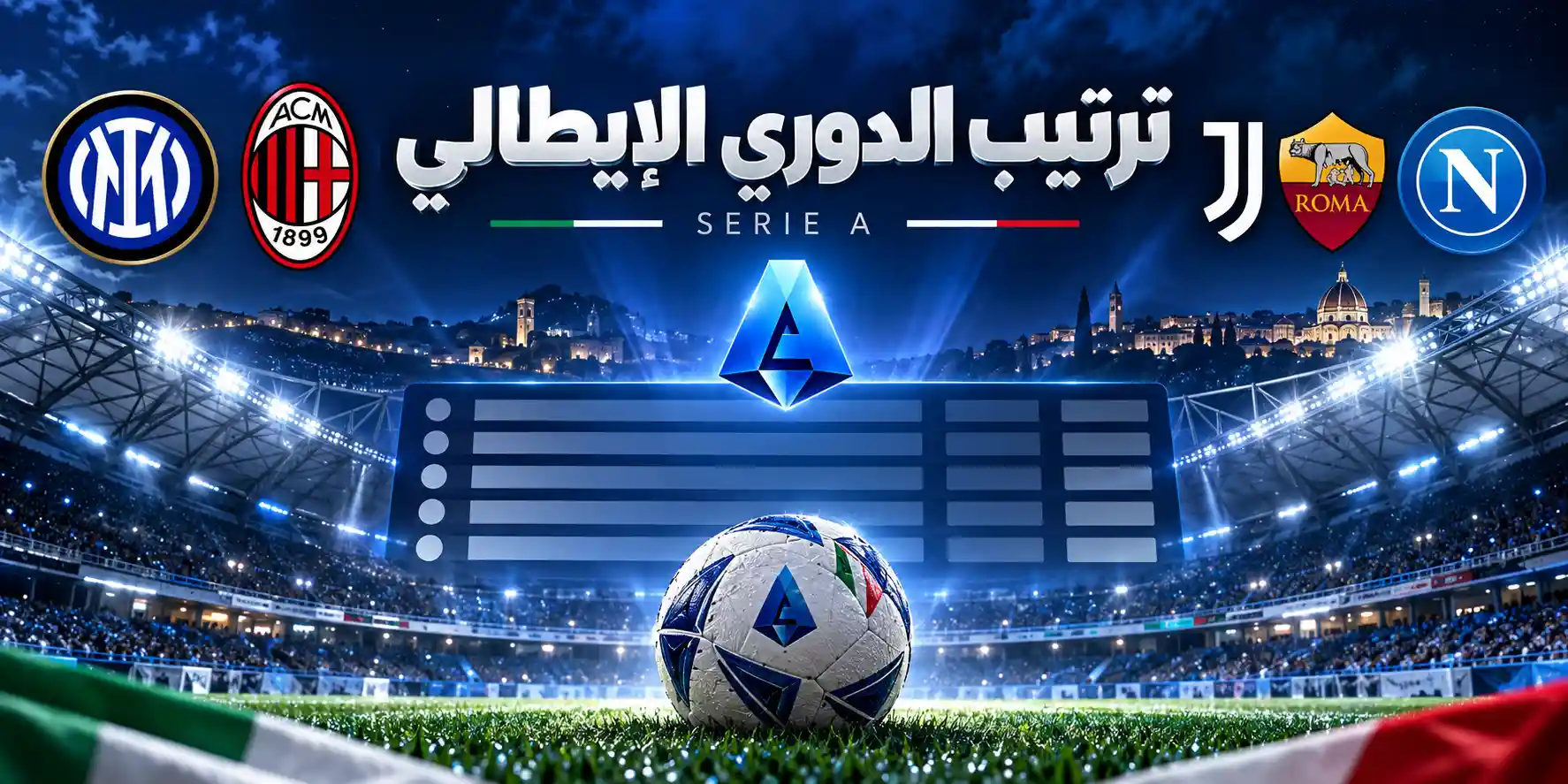 ترتيب الدوري الإيطالي: إنتر ولاتسيو في الصدارة وروما يلاحق