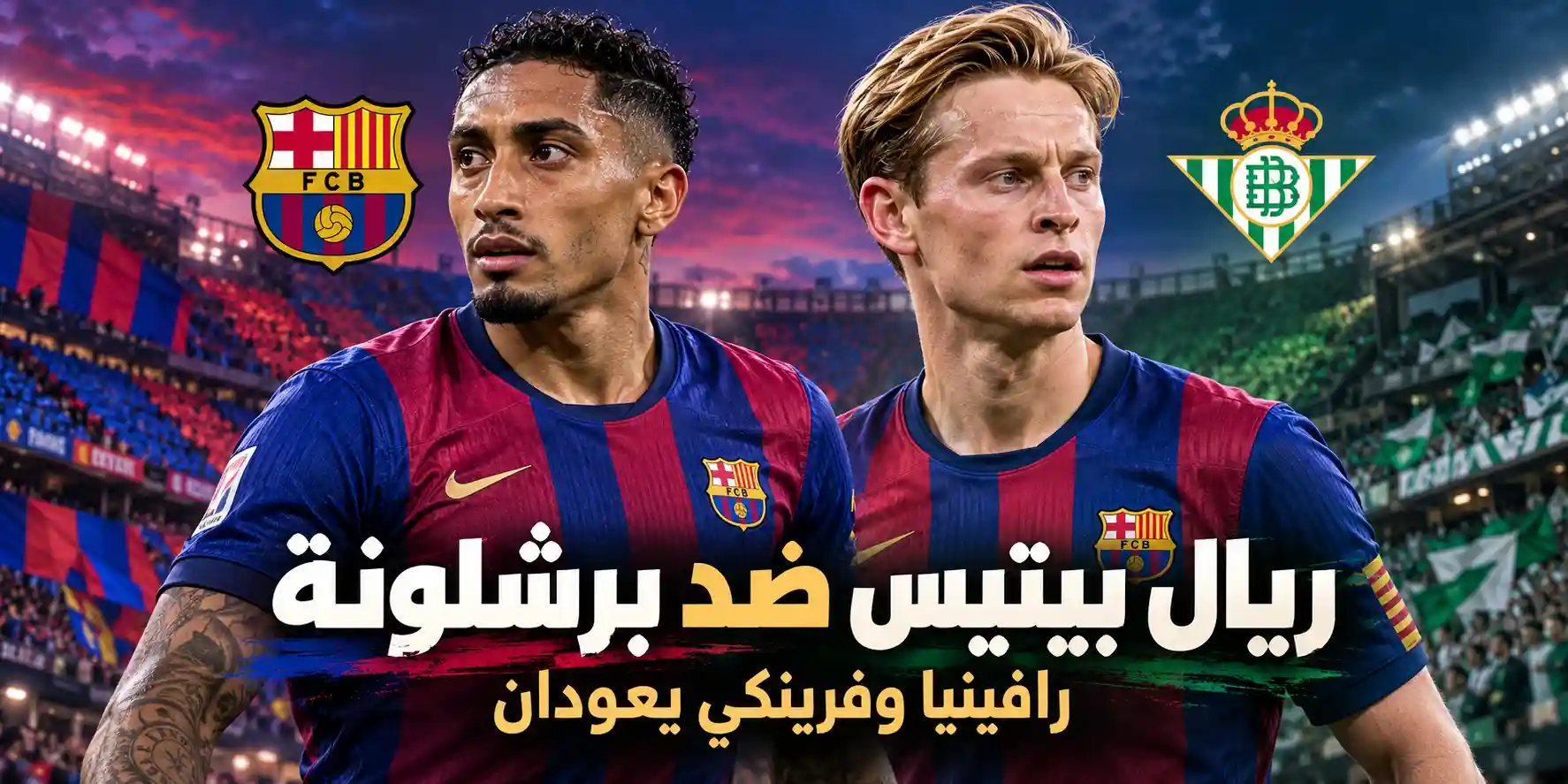 ريال بيتيس ضد برشلونة