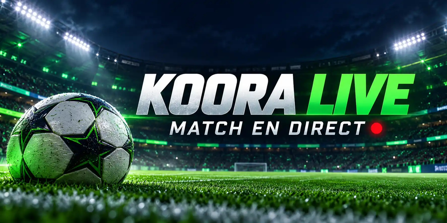 Koora Live match en direct : suivre le football et les résultats